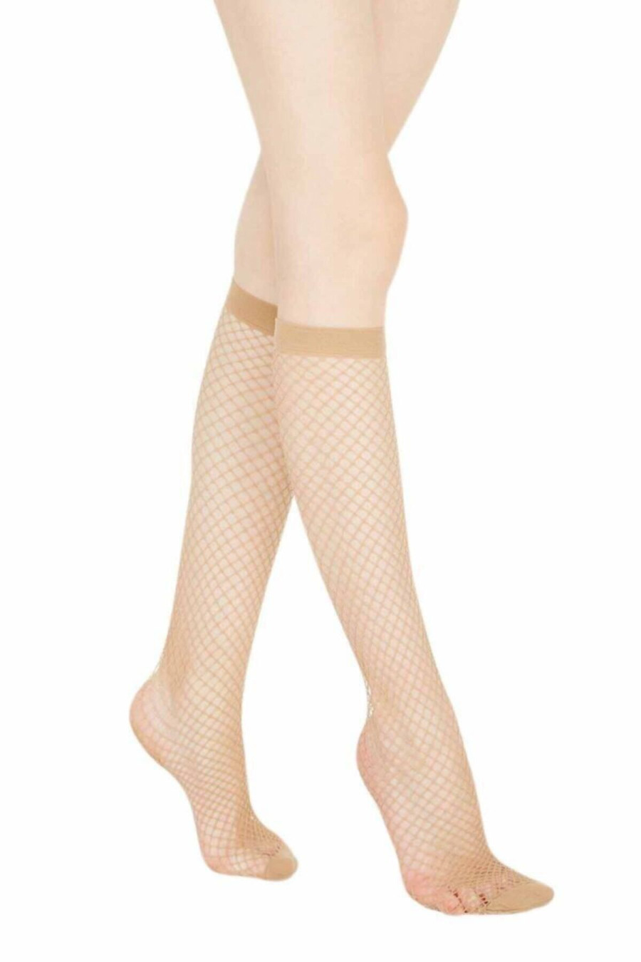 Pnt Klasik File Pantolon Çorabı | Ten - Yeni Doğan